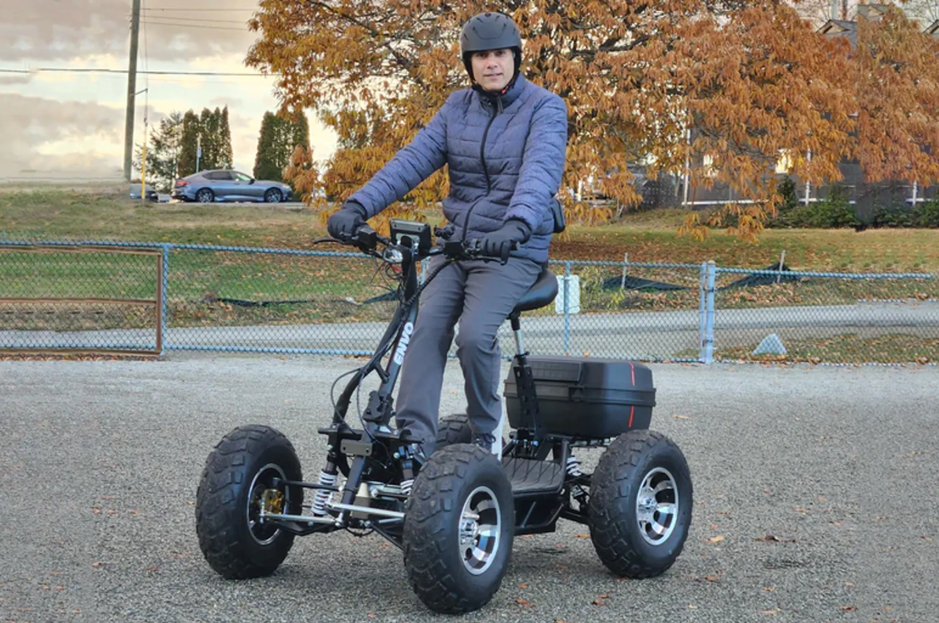 Envo e-ATV is made for silent and stealthy off-roading