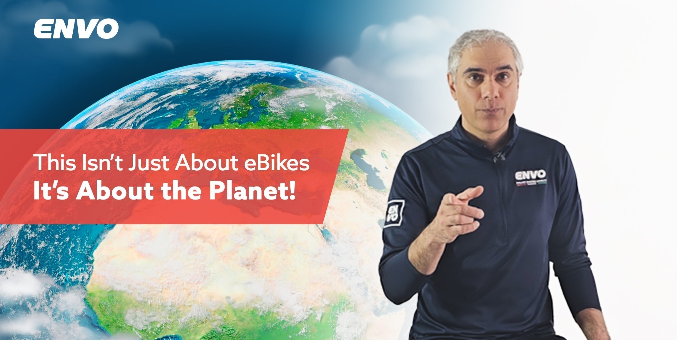 It isn't about ebikes, Its about the planet Earth