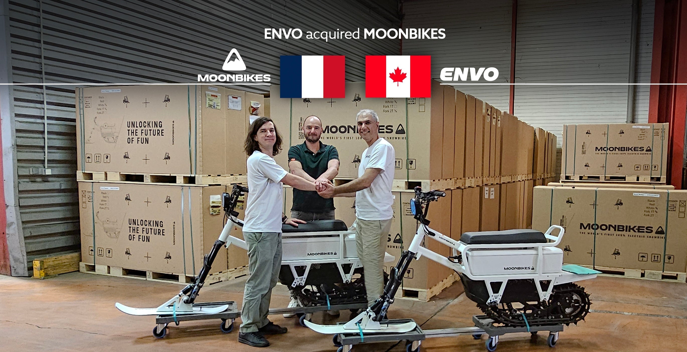 ENVO Drive Acquires Iconic MoonBikes, Expanding Leadership in Winter Electric Snow Mobility