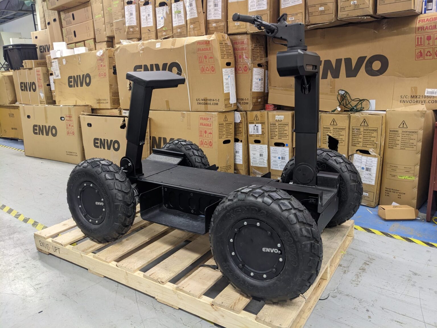 The ENVO Utility Personal Transporter Is A Mini Multipurpose Modular EV