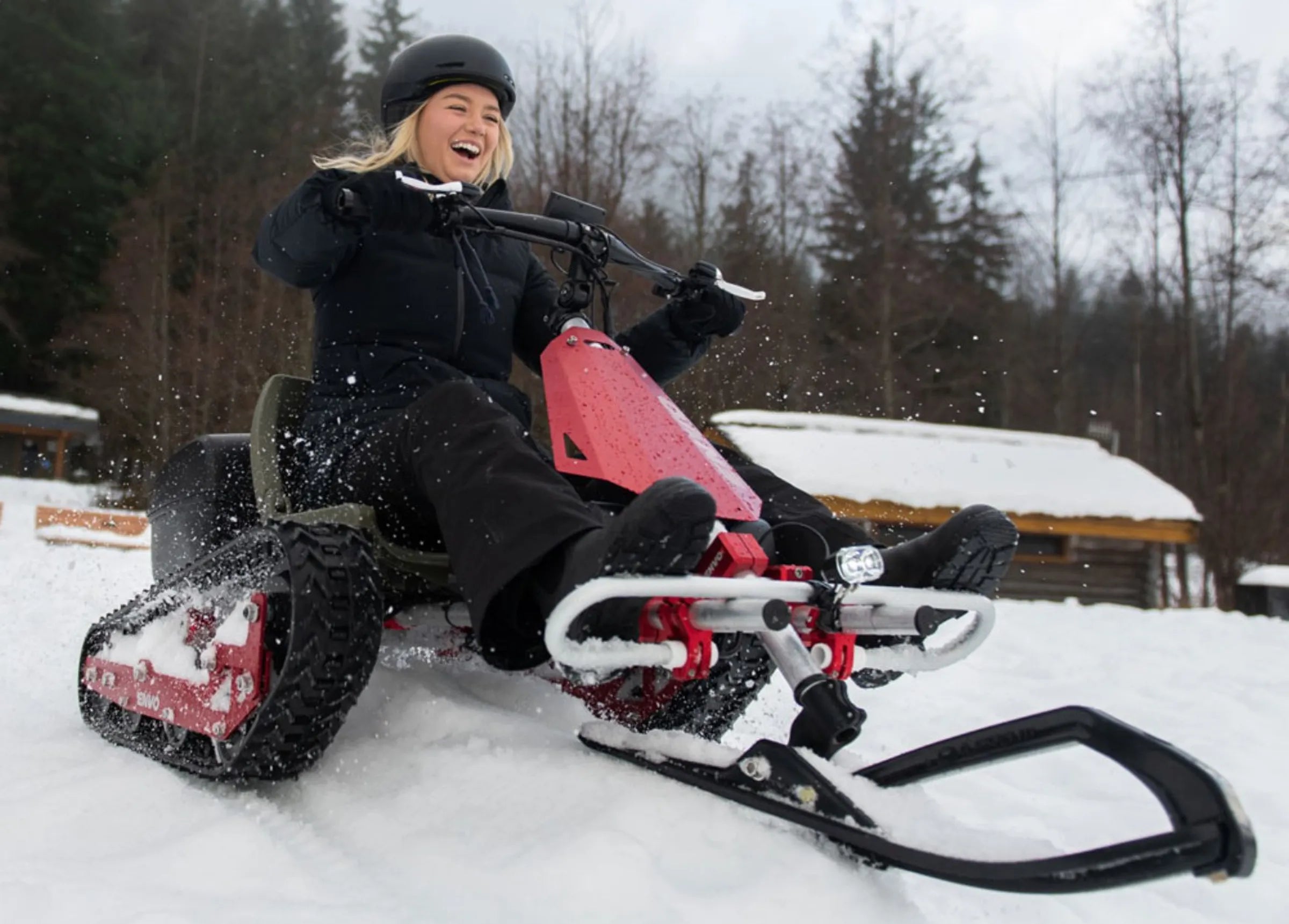 E-Snowmobile Amps Up Recreation Tech E-bikes blazed the trail, now Envo SnowKart follows suit for winter sports