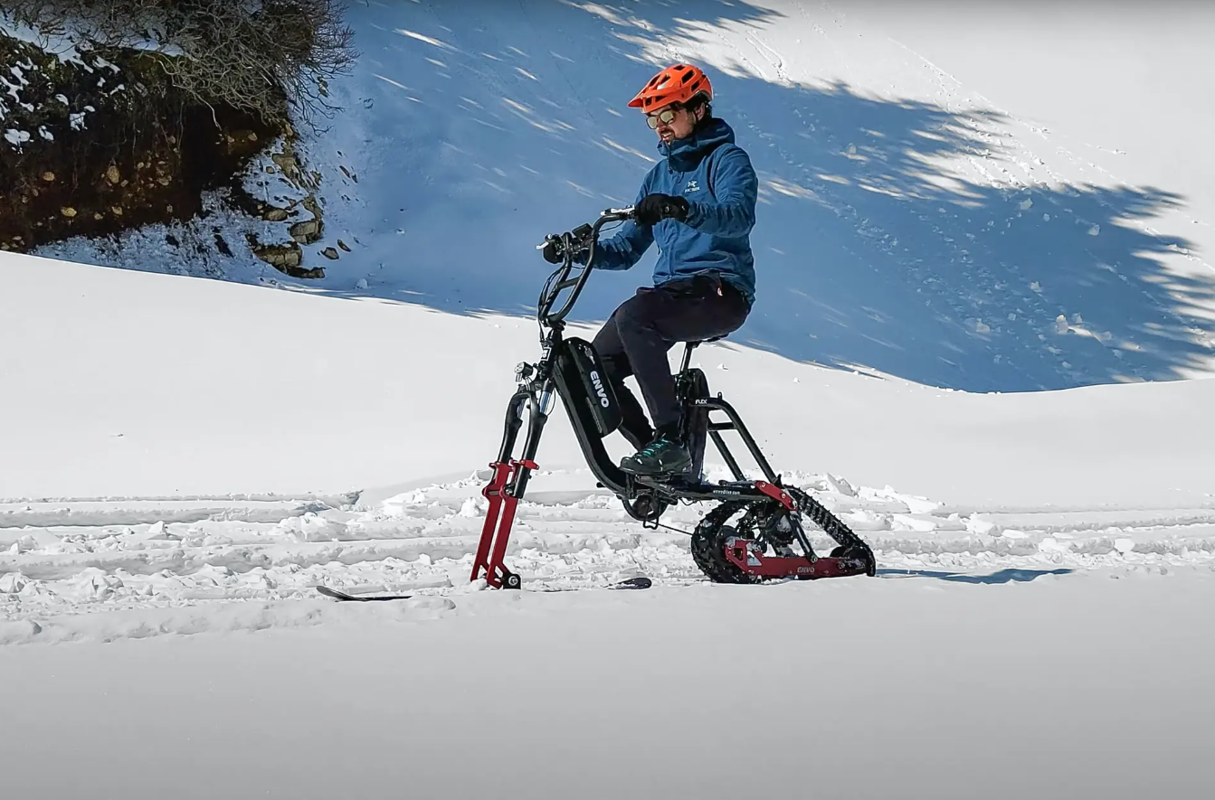 Envo Flex Snowbike is the latest take on an ebike for the snow