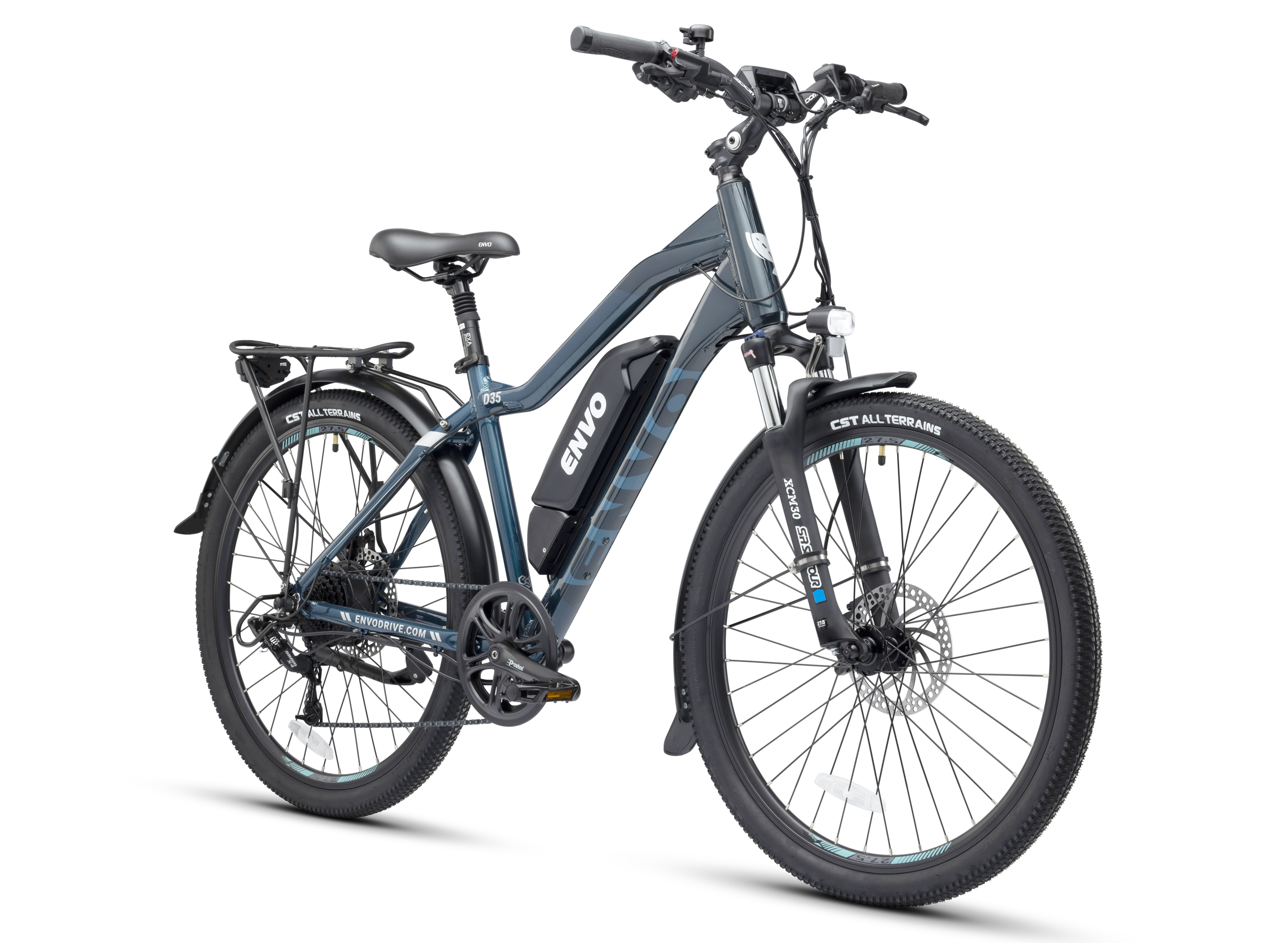 eBike ENVO d35 front view - teal color