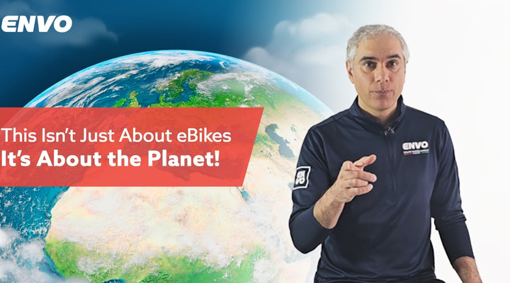 It isn't about ebikes, Its about the planet Earth