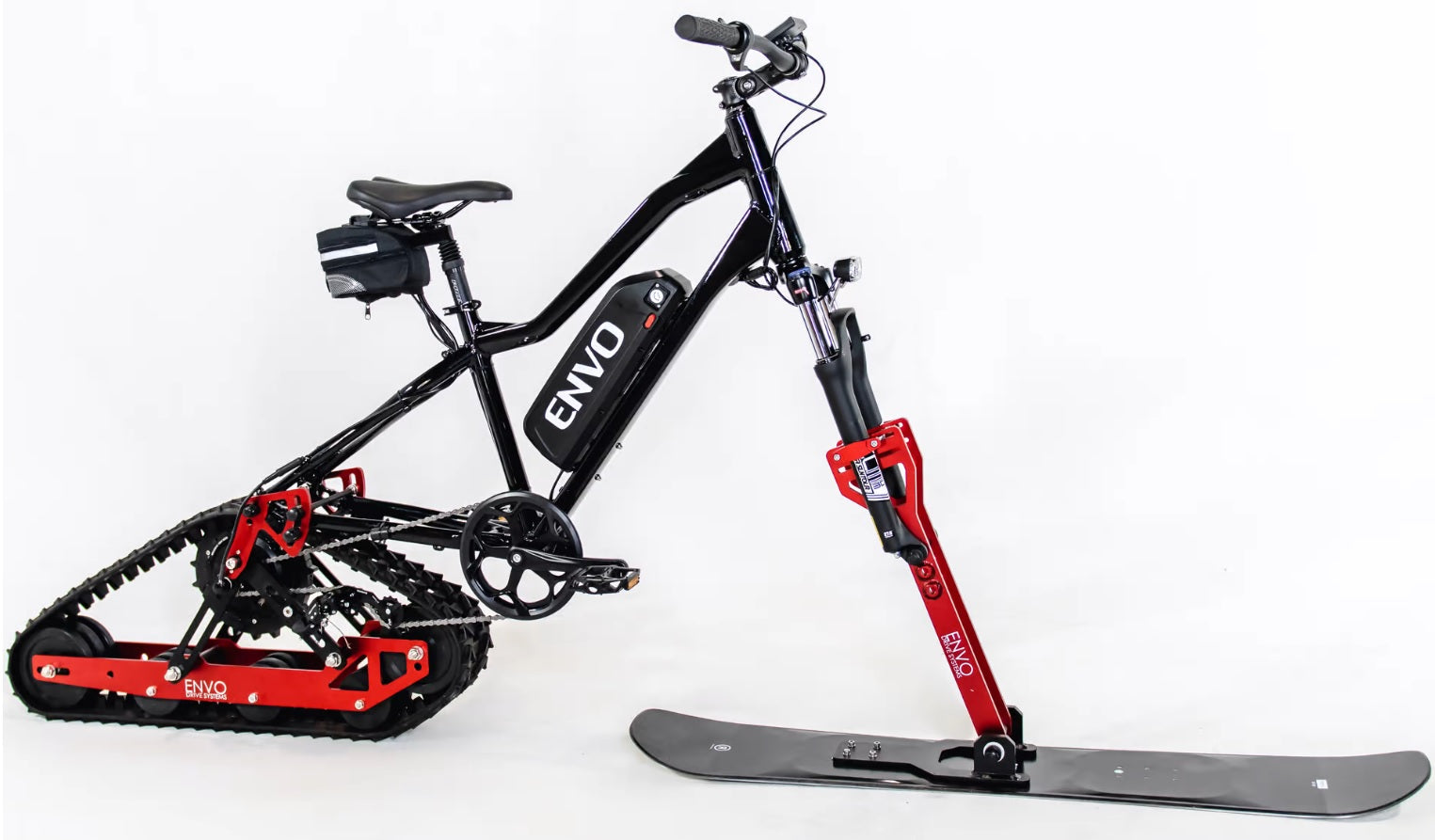 Envo kit turns regular bikes into snow-going ebikes