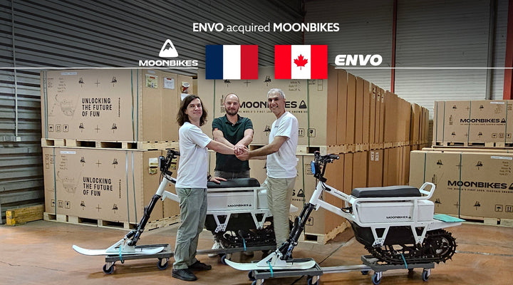 ENVO Drive Acquires Iconic MoonBikes, Expanding Leadership in Winter Electric Snow Mobility