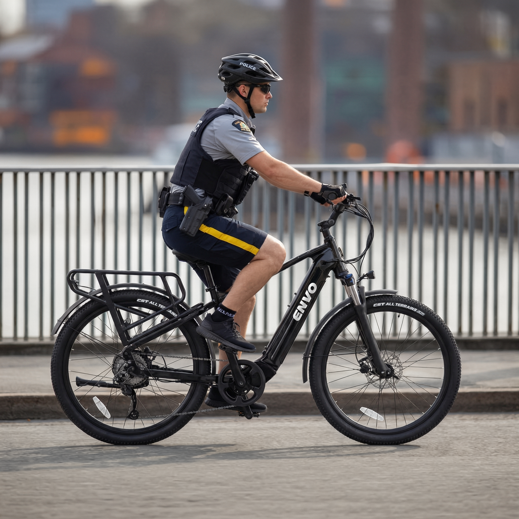 Electric Bikes for Police: Why Law Enforcement Chooses the ENVO D50