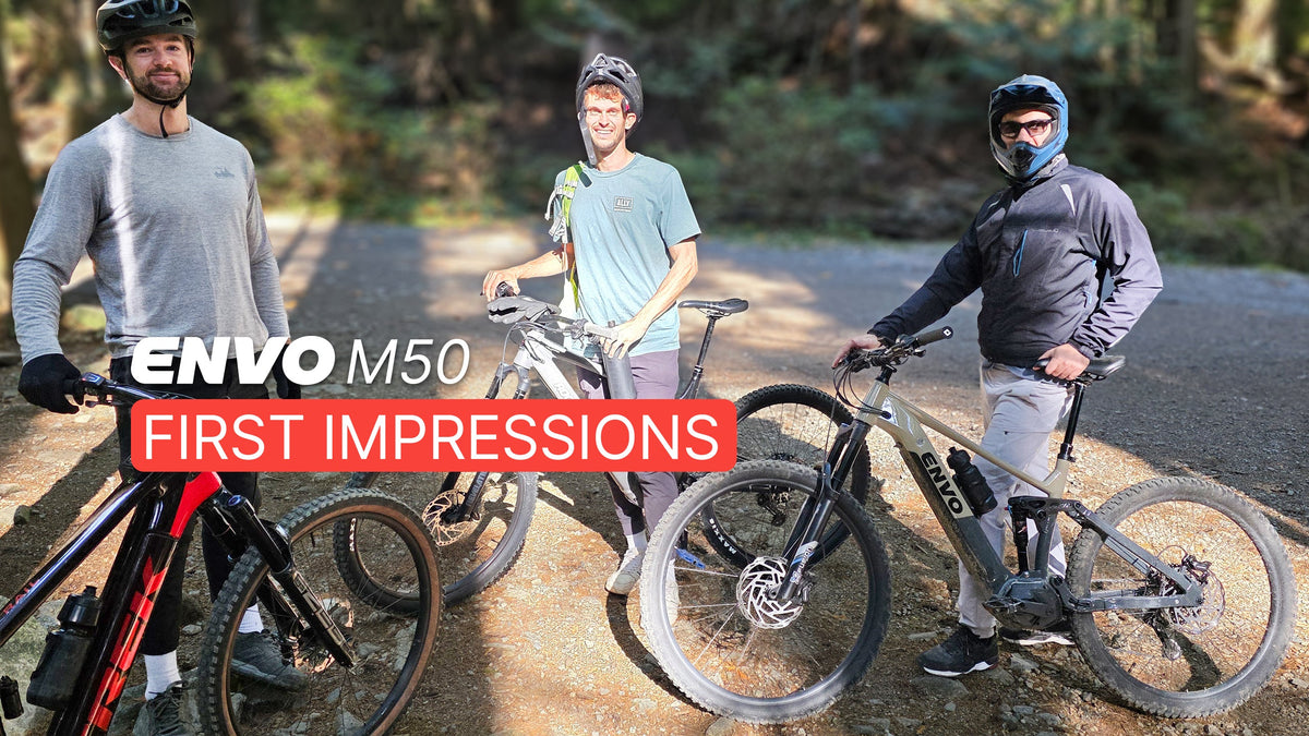 ENVO M50 First Ride Impressions: eMTB Comparison