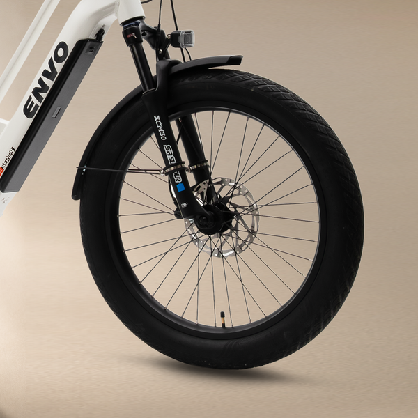 Fat Tires Grip in Snow