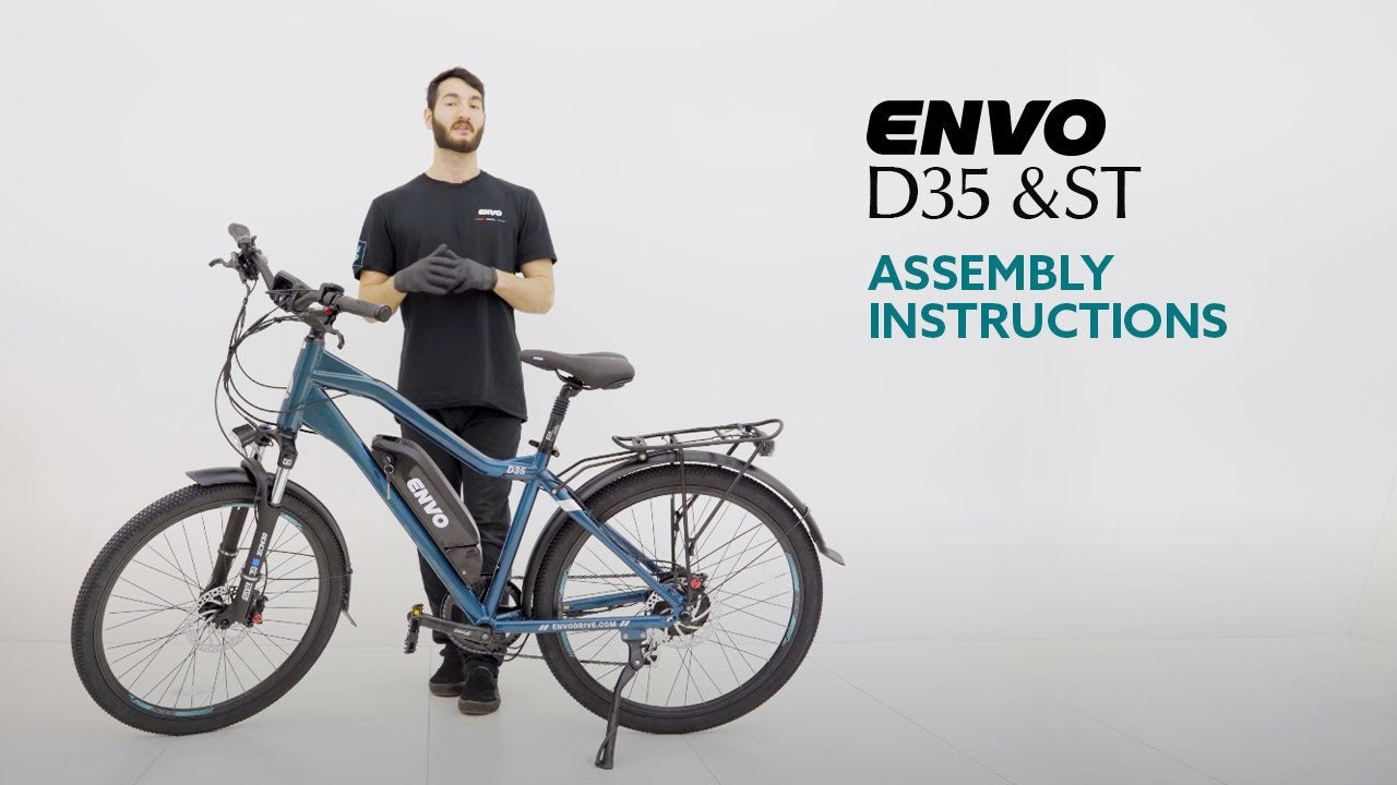 ENVO d35 and ST ebikes -  Assembly video thumbnail