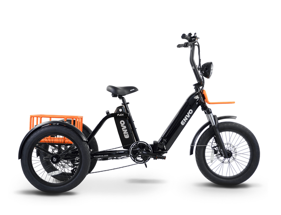 Flex Trike ENVO Fat Tire Electric Adult Trike Envodrive