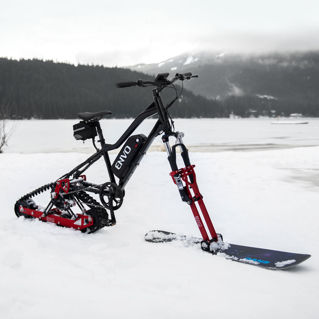 ENVO Electric SnowBike Kit Rainbow Lake Whistler Canada