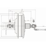 500W/750W Rear Geared Hub Motor