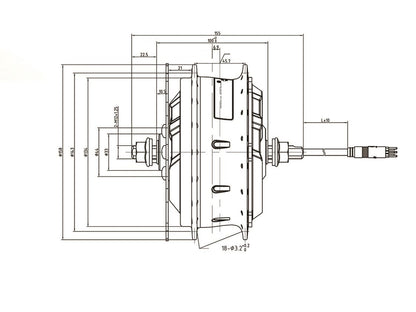 Front Hub Motor (500W) 5