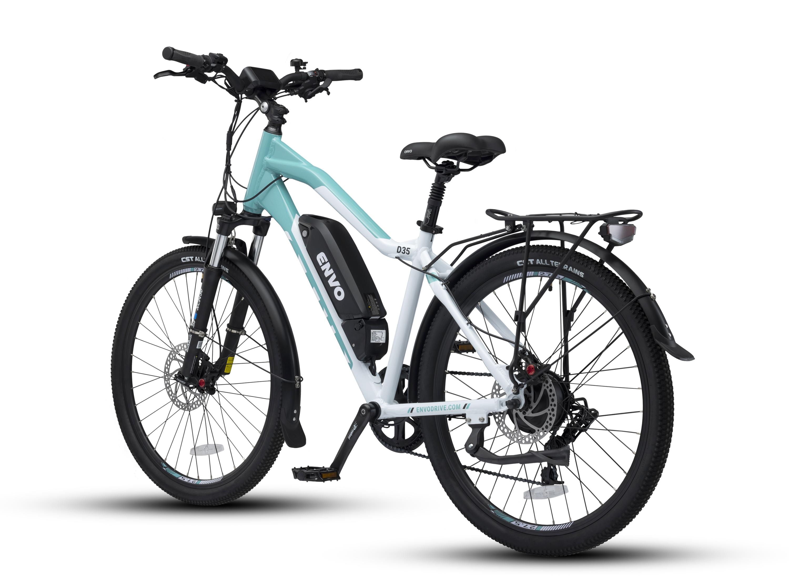 back view of ENVO D35 ebike