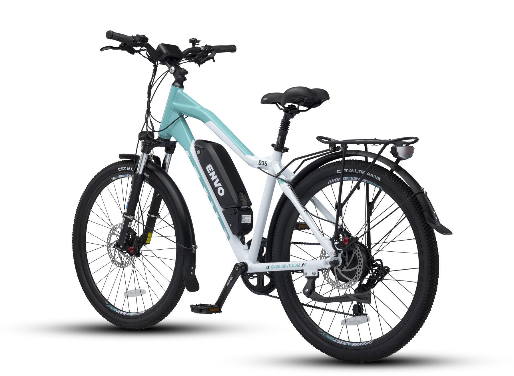 back view of ENVO D35 ebike