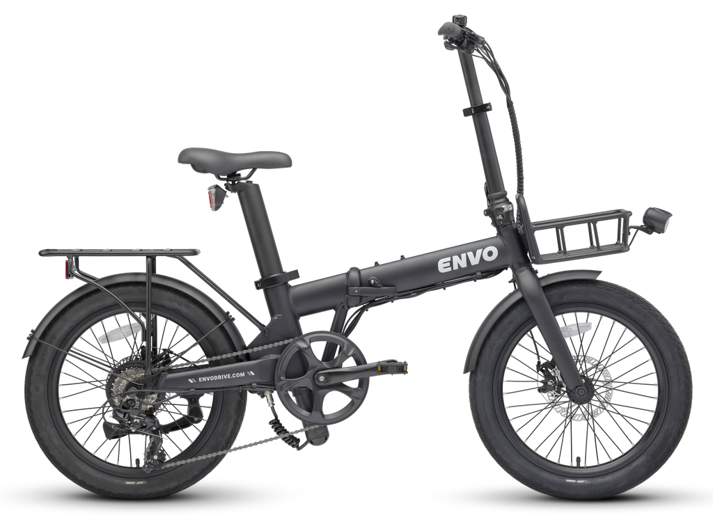 Folding Bicycle Bicycle Weight Limit 300 Lbs ENVO Lynx 20' Electric Bike Envodrive
